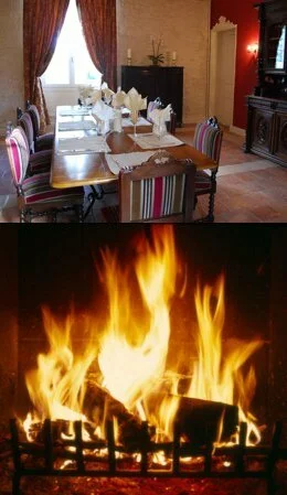 Dining Hall at NuBeginnings - weight loss boot camp, fat farm