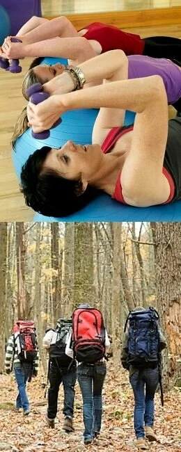 Exercise at NuBeginnings - weight loss boot camp, fat camp
